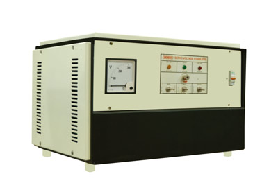 5 kVA to 75 kVA Servo Voltage Stabilizer Single Phase - Air Cooled