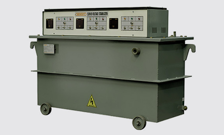 75 kVA Servo Voltage Stabilizer 3 Ph. Oil Cooled